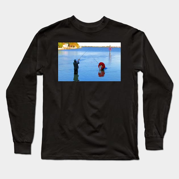 Fishermen Long Sleeve T-Shirt by EileenMcVey